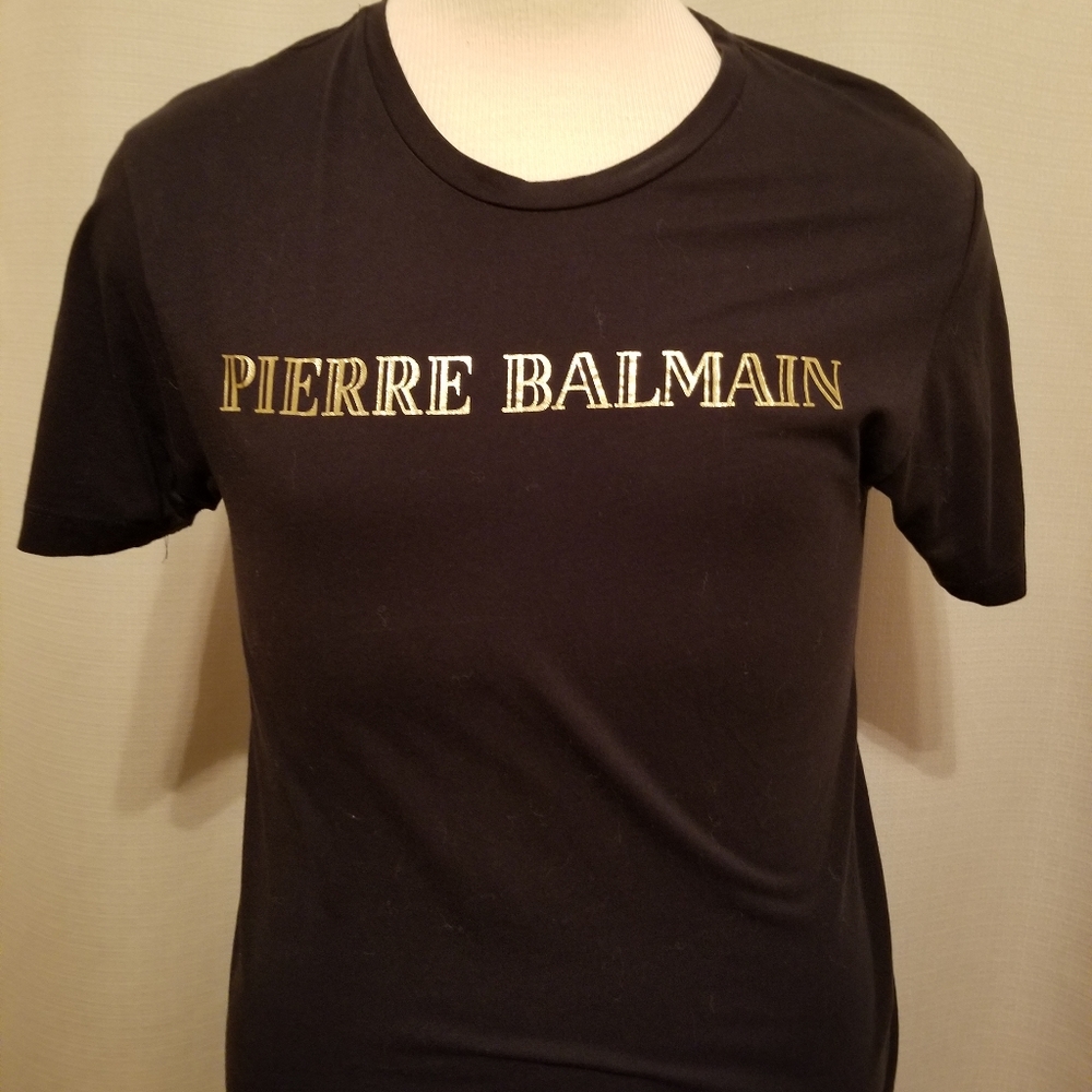 T-shirt  navy blue pierre balmain
